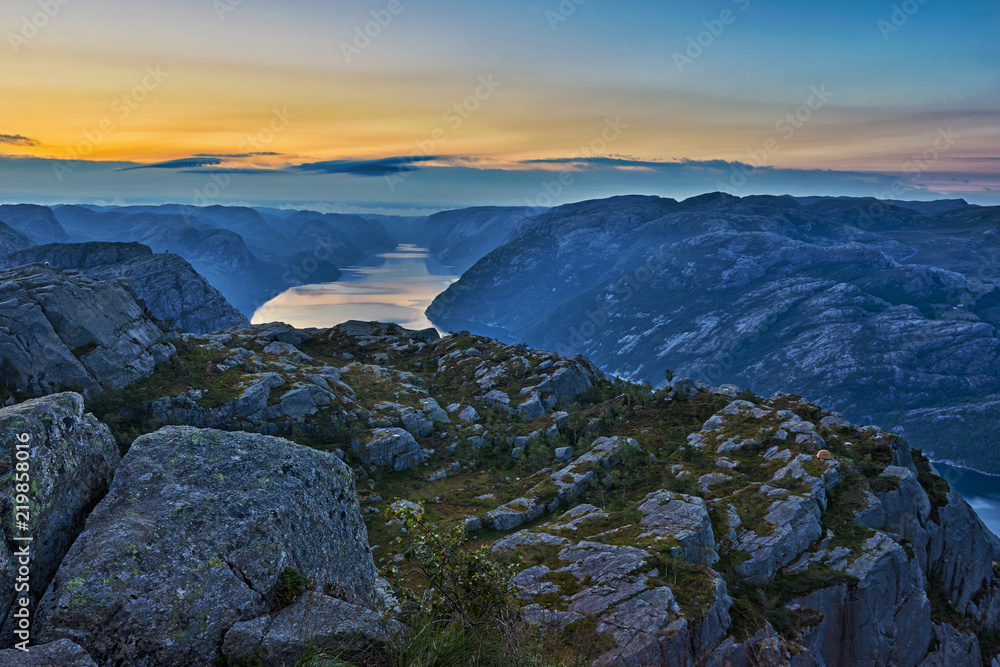 Ausblick auf Lysefjord