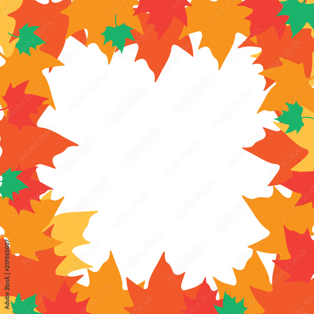 autumn maple leaves background- vector illustration autumn maple leaves background- vector illustration