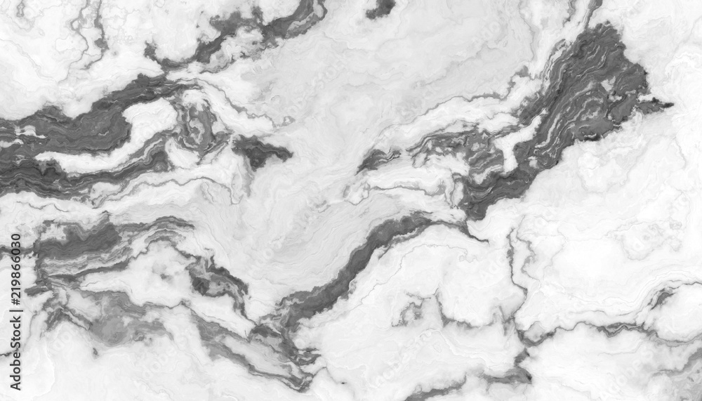 Fototapeta premium White curly marble