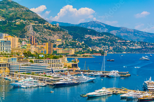 Port Hercule in Monaco photo