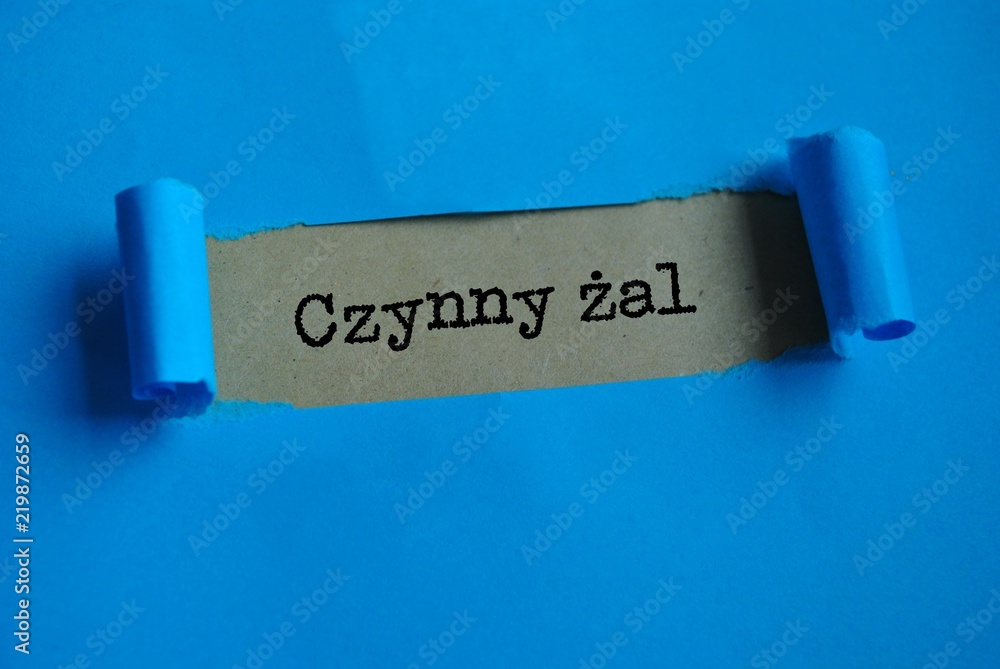 Obraz premium Czynny żal