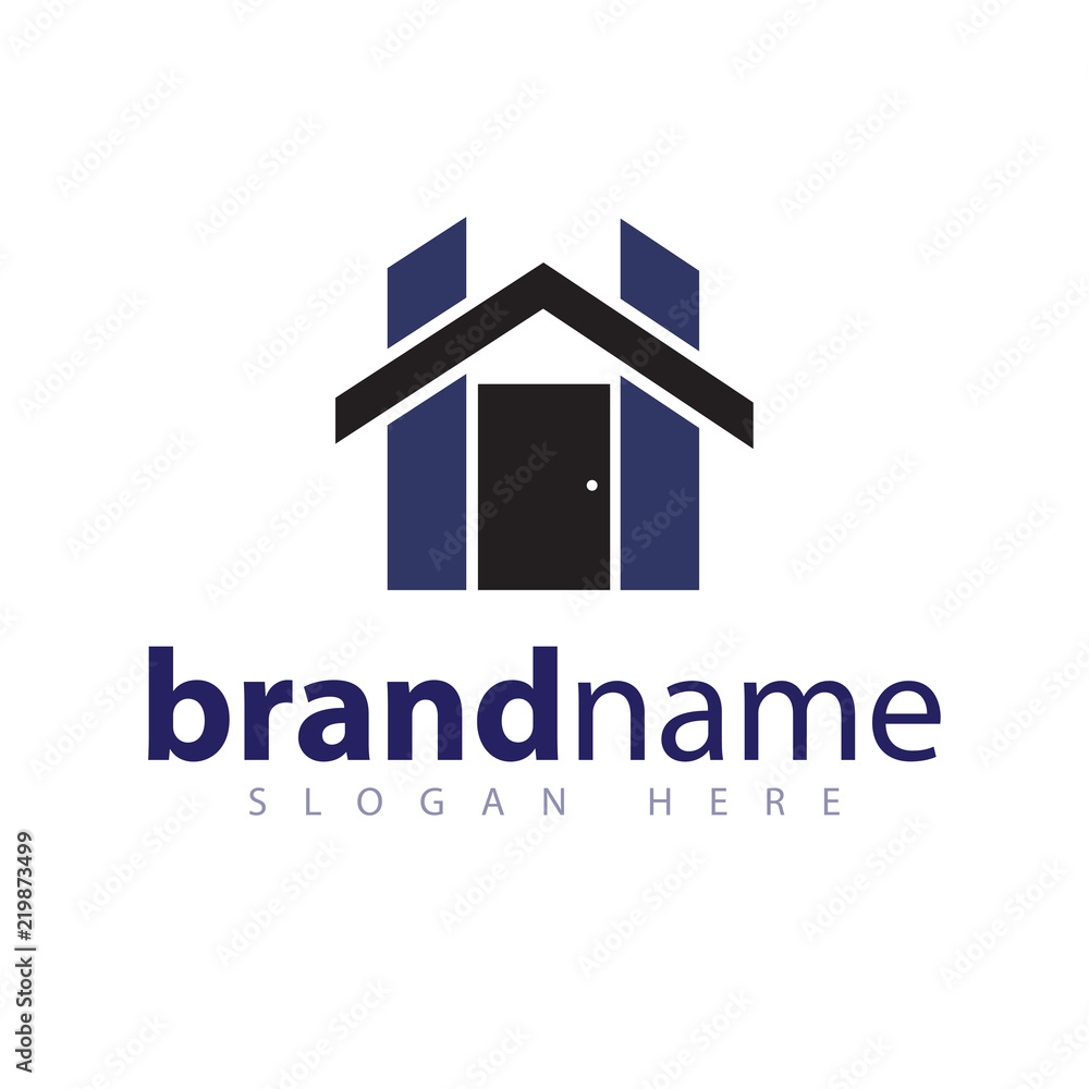 H Letter With Home Logo Vector template H Letter With Home Logo Vector template