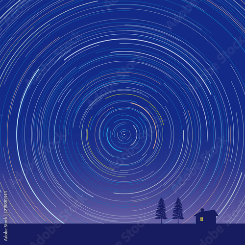 星の軌跡