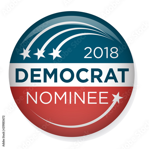Retro Vote or Election Pin Button or Badge