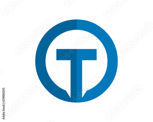 blue circle typography alphabet typeset typeface logotype font image vector icon