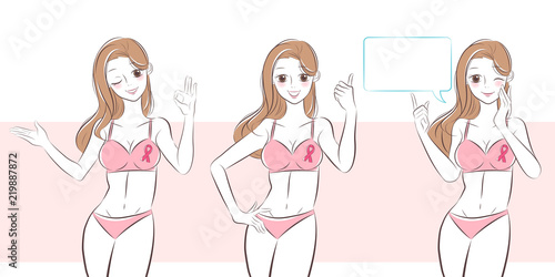 woman with breast cancer prevention