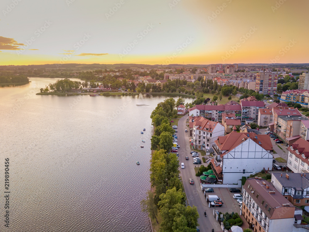 Town of Elk in Poland Stock Photo Adobe Stock