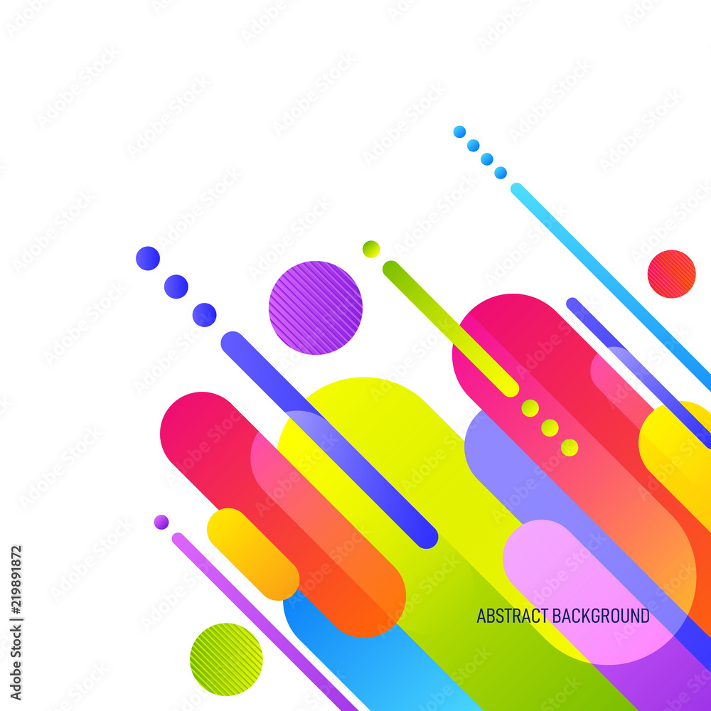 Abstract colorful gradient geometric shape background Abstract colorful gradient geometric shape background