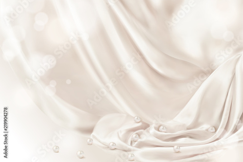 Smooth drapery background