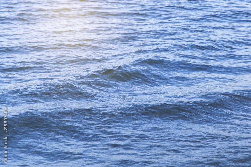 Naklejka premium Water wave in sea