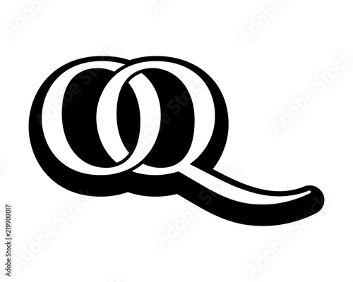 black silhouette typography alphabet typeset typeface logotype font image vector icon