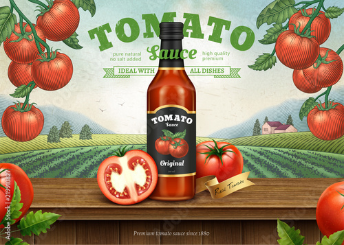 Ketchup retro ads