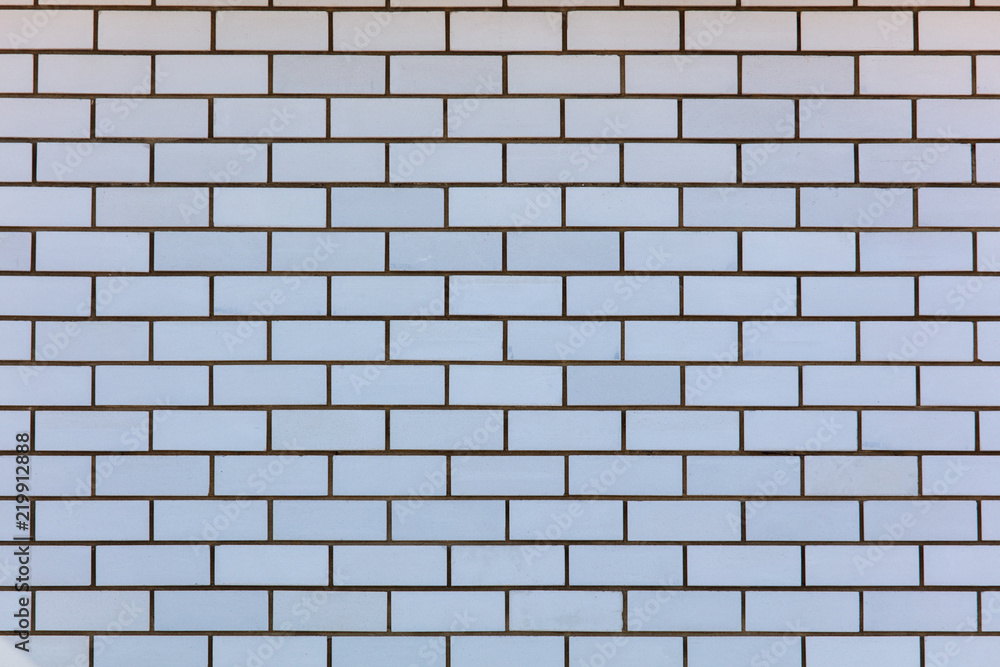 Obraz premium Brick wall in a house under construction