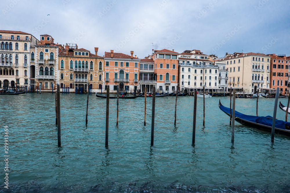 Venetian houses across the canal