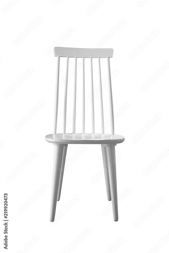 White chair isolated White chair isolated
