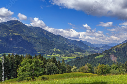 Valley in Styria, Austria