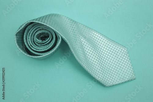 men's clothes and accessories. Stylish blue tie