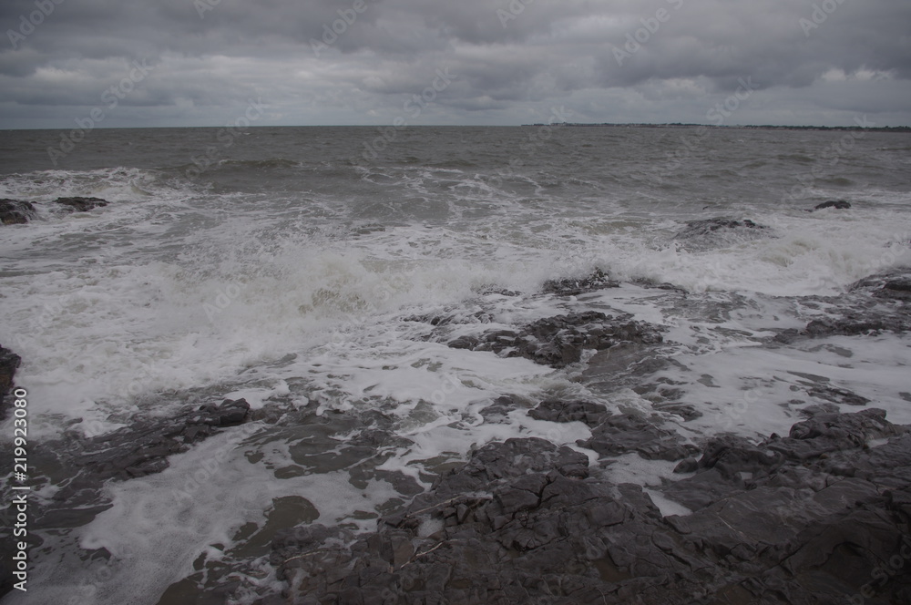 Fototapeta premium Ogmore by sea beach