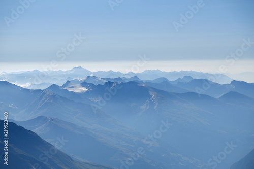 Berg-Silhouette am Großglockner 
