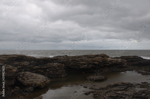 Ogmore by sea beach