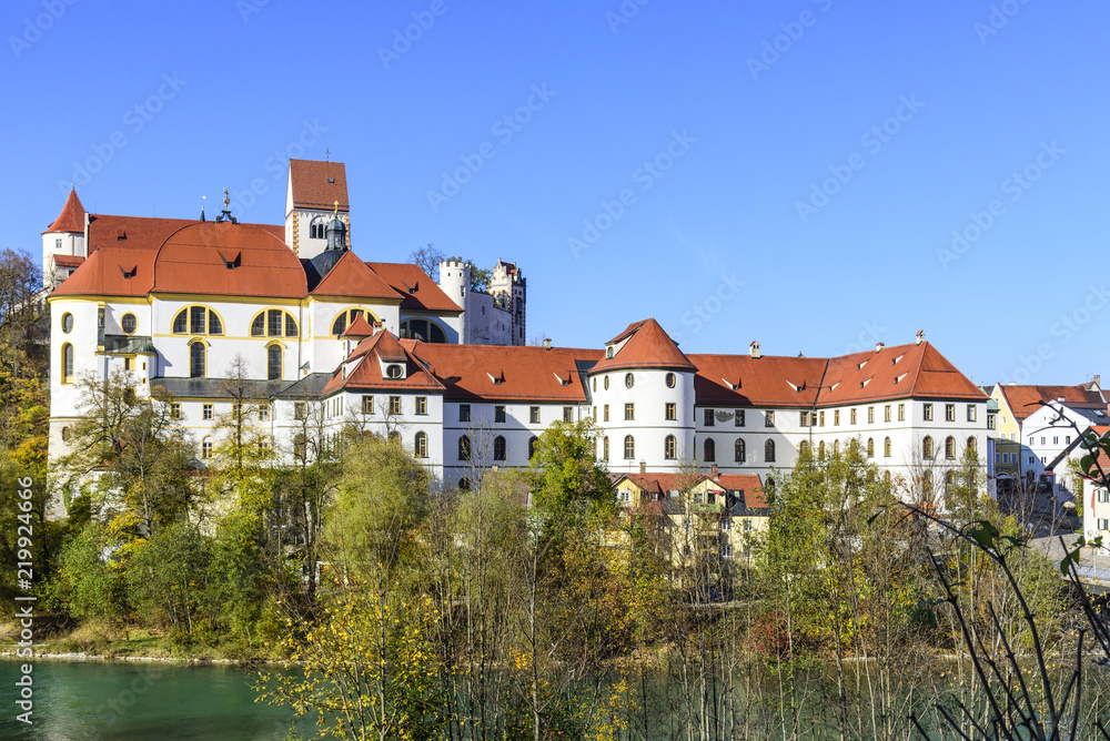 Das Stadtschloss in Füssen