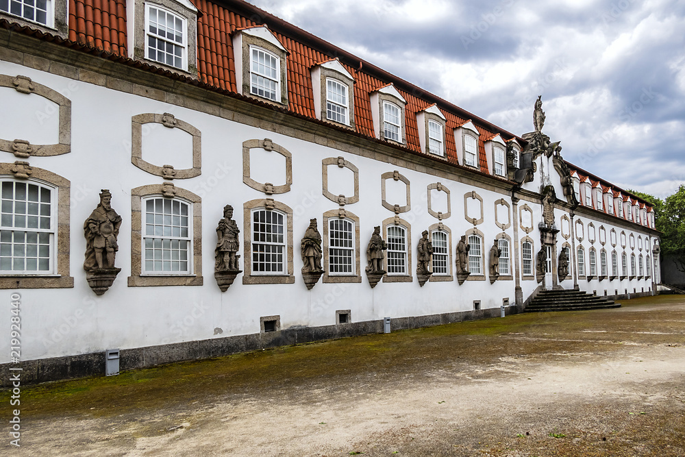 Vila Flor Palace, built XVIII century. Guimaraes, Portugal.