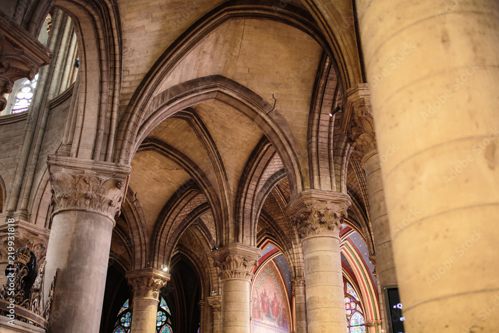 interior of the cathedral interior of the cathedral