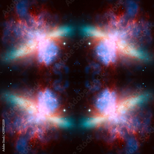 Universe simmetric backgrou...