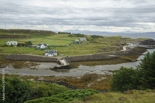 Port Mor is a harbor and settlement on the Isle of Muck in the Inner Hebrides off the West Coast of Scotland