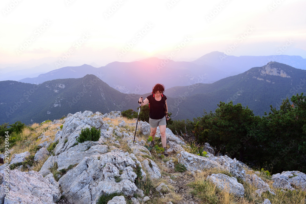 Hiker woman, Hiker woman,