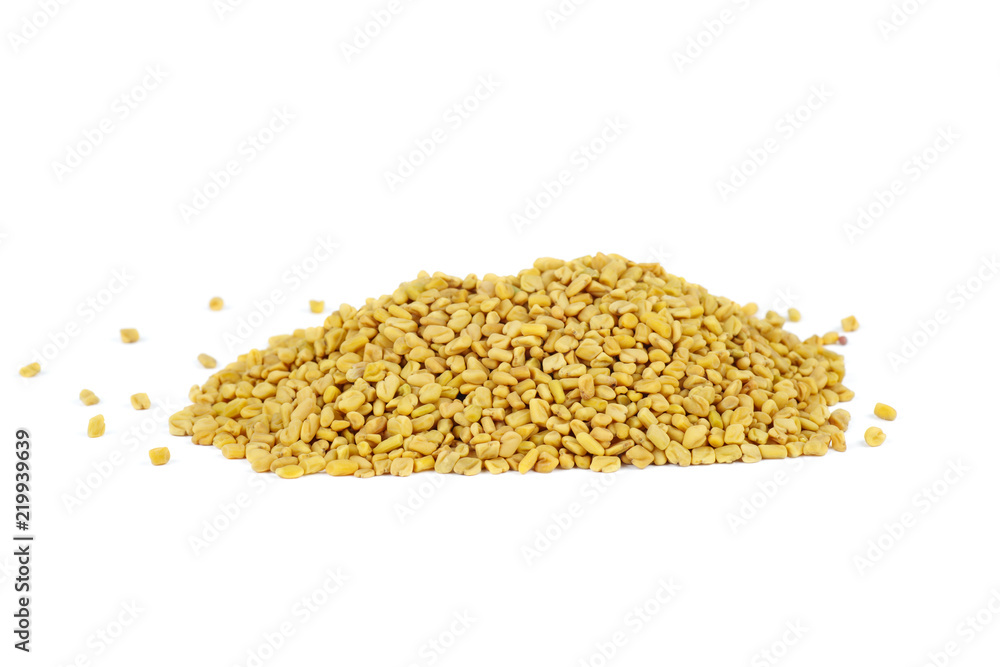 Pile of fenugreek seeds Pile of fenugreek seeds