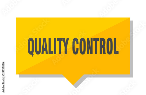 quality control price tag