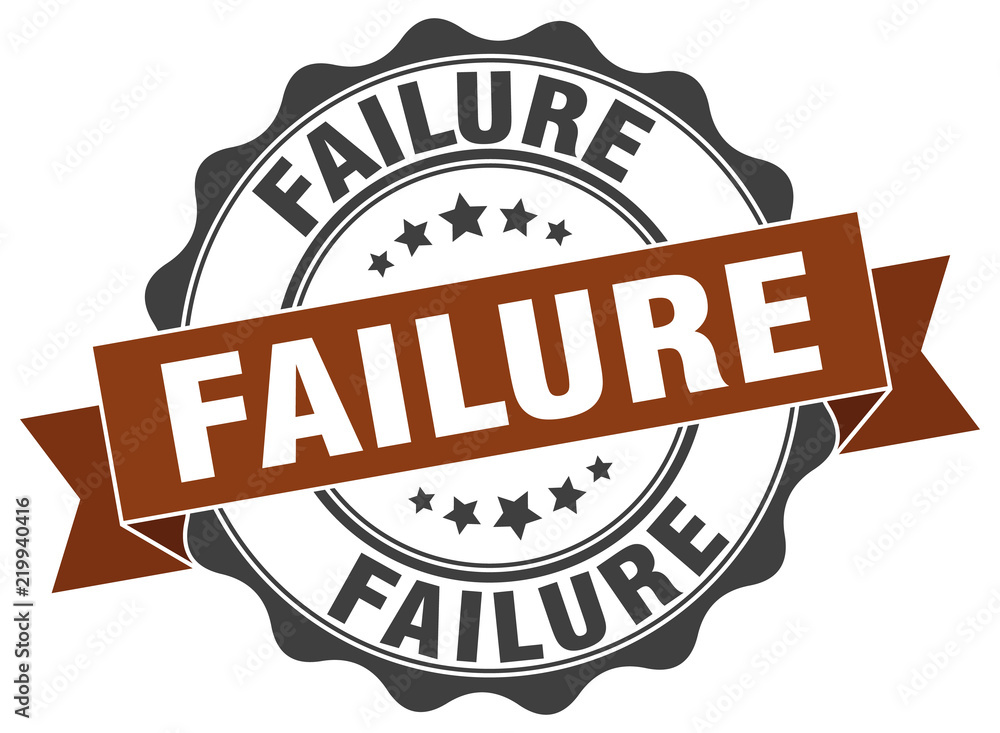 Obraz premium failure stamp. sign. seal