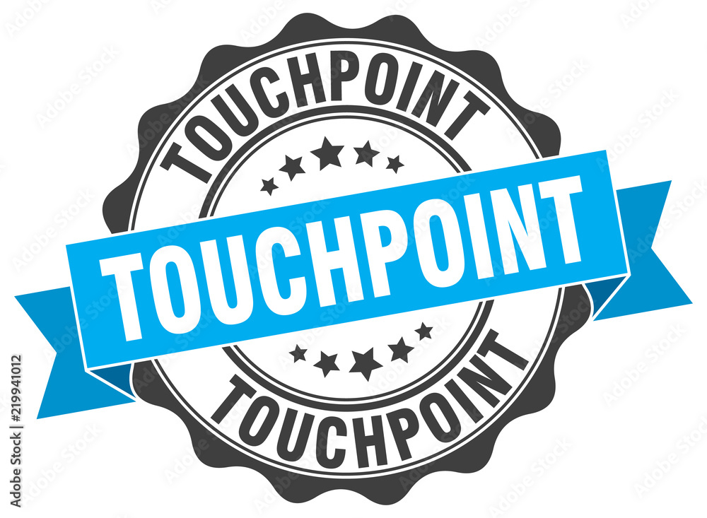 Fototapeta premium touchpoint stamp. sign. seal