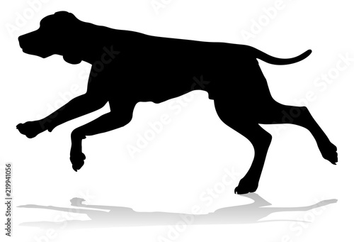 Dog Silhouette Pet Animal