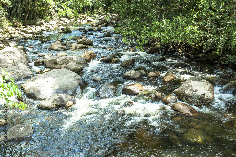 River Stone in Itariri, Sao Paulo state, Brazil River Stone in Itariri, Sao Paulo state, Brazil