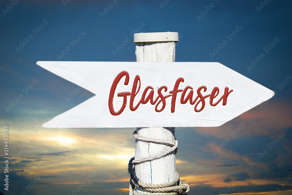 Schild 317 Glasfaser StockIllustration Adobe Stock