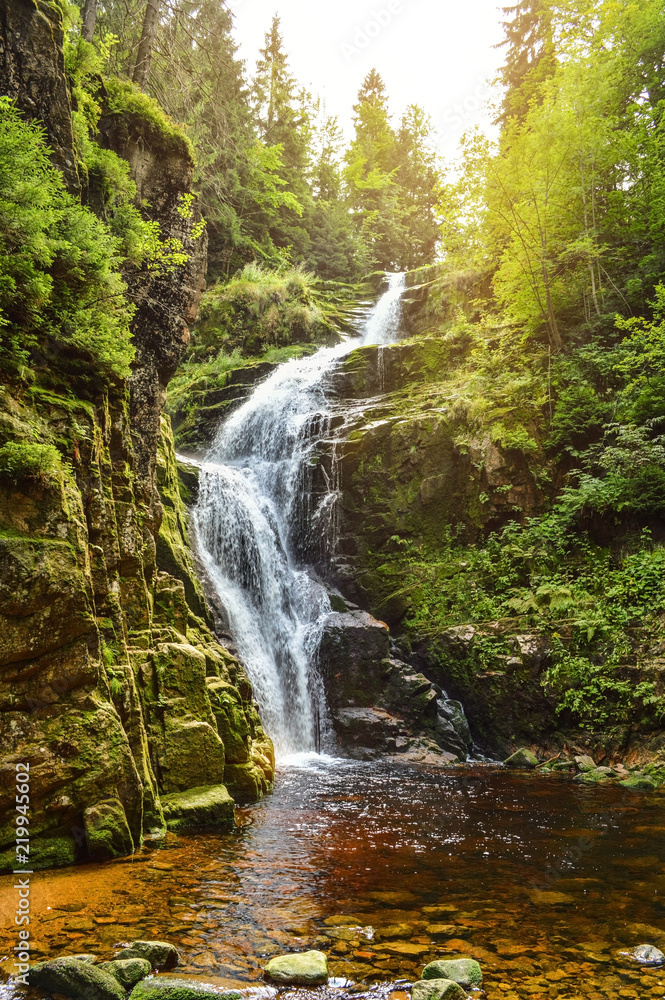 Kamienczyk Waterfall/Karkonosze/Poland