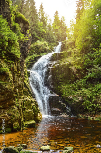 Kamienczyk Waterfall/Karkonosze/Poland