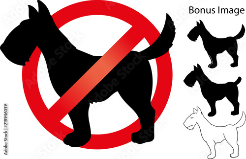 no dog sign