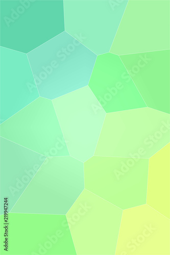 Nice abstract illustration of pink  green  yellow and lapis lazuli colorful Gigant hexagon. Handsome background for your project.
