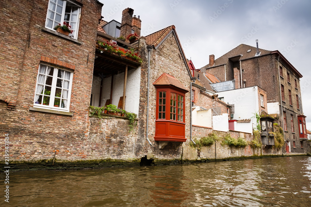 The medieval city Bruges in Belgium