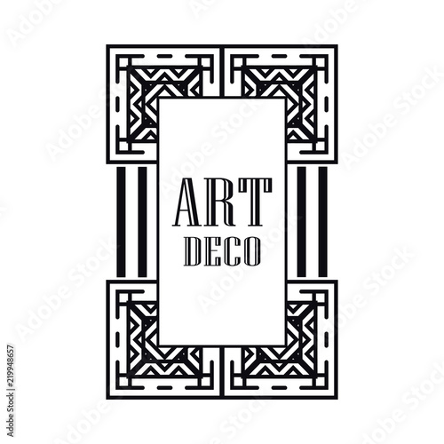 Art Deco Frame