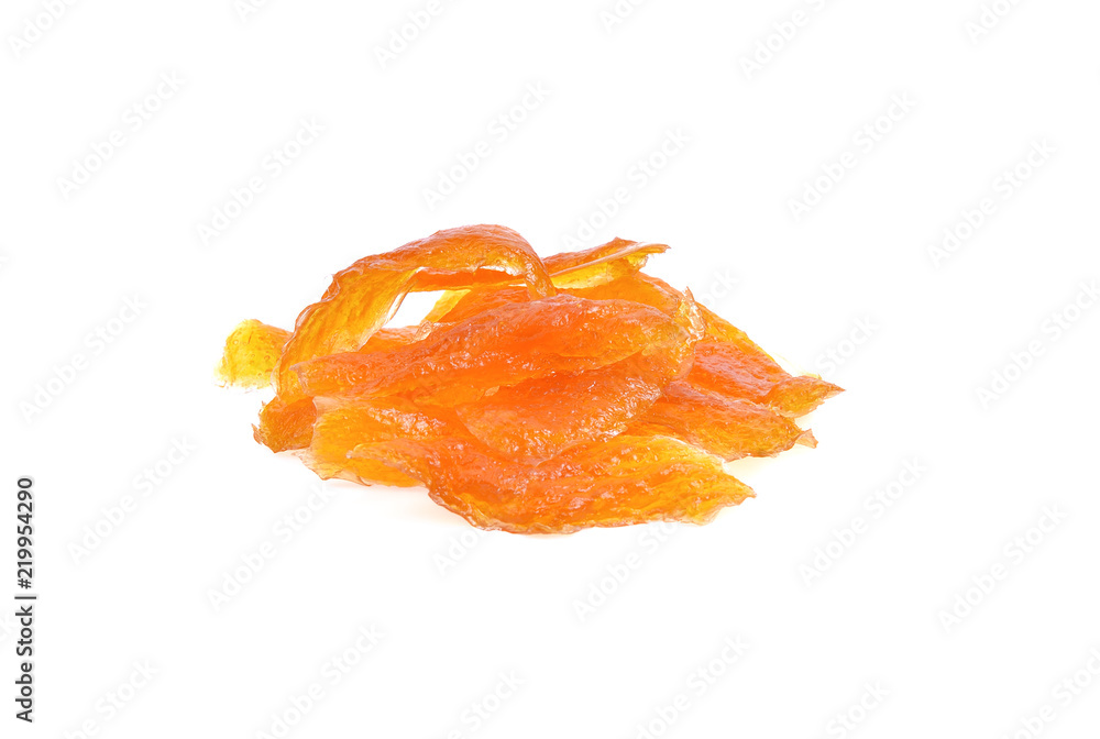 mango sheet on white background mango sheet on white background