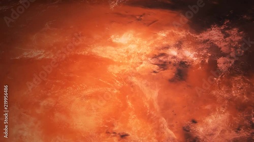 4k Mars Planet Surface Sequences Loop/
Animation of a realistic flight over mars planet surface, with cool camera transitions and lens flare effect photo