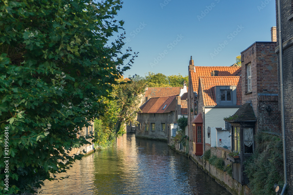 Canals in Brugge - Belgium