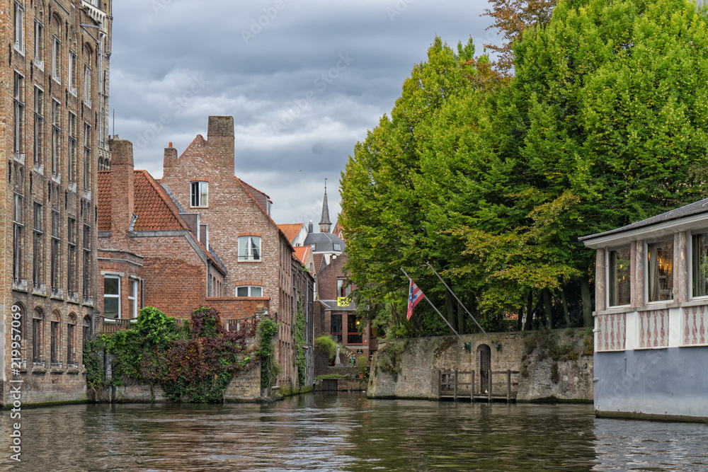 Canals in Brugge - Belgium