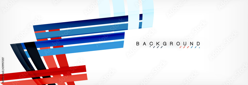 Color stripes and lines, geometric abstract background Color stripes and lines, geometric abstract background