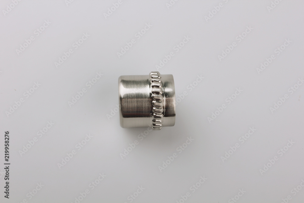 Tips for curtain poles on a white background. Ending for curtain eaves. Finials for curtain cornices. Tips for curtain poles on a white background. Ending for curtain eaves. Finials for curtain cornices.