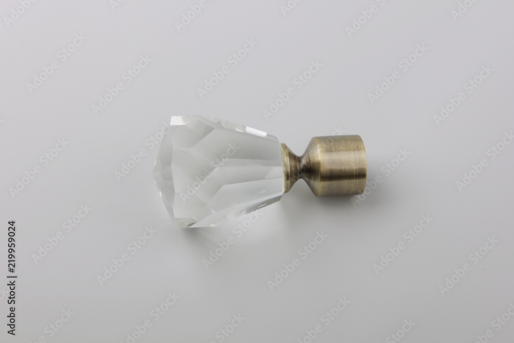Tips for curtain poles on a white background. Ending for curtain eaves. Finials for curtain cornices. Tips for curtain poles on a white background. Ending for curtain eaves. Finials for curtain cornices.